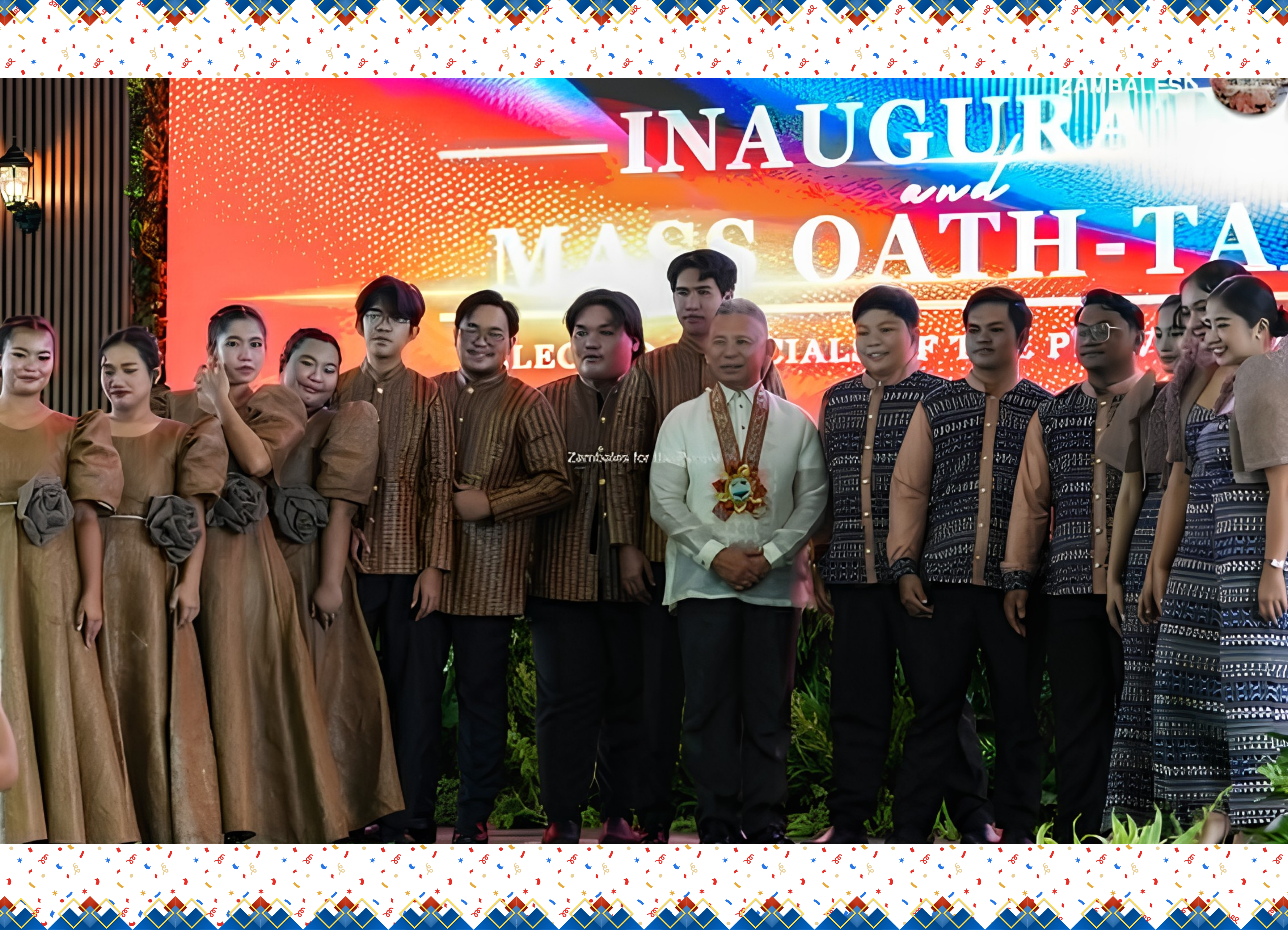 INAUGURATION AND MASS OATH-TAKING OPENING PROGRAM
